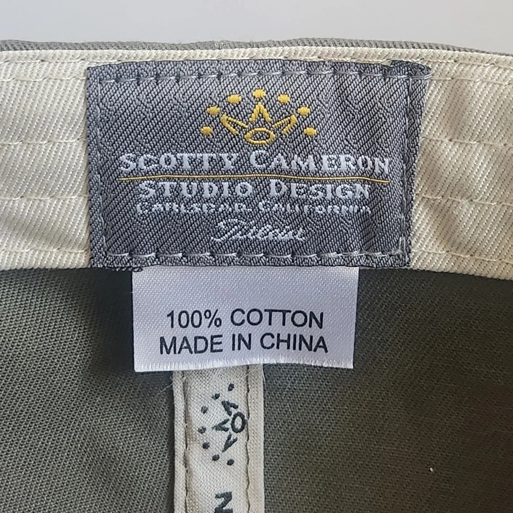Scotty Cameron Golf Studio Design Titleist 2006 Member Strapback Baseball Hat